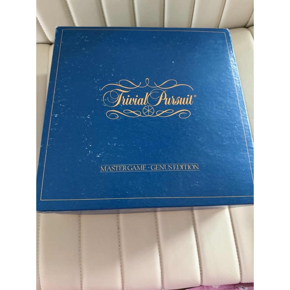 Vintage 1981 Original Trivial Pursuit Master Game Genus Edition - Complete